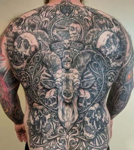 Tattoos - Bonnie Seeley Back Piece - 139330